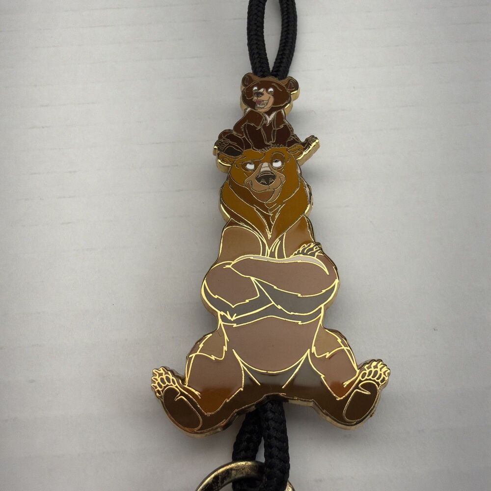 Disney Cast Member Exclusive Brother Bear ID Lanyard BOLO Koda Kenai